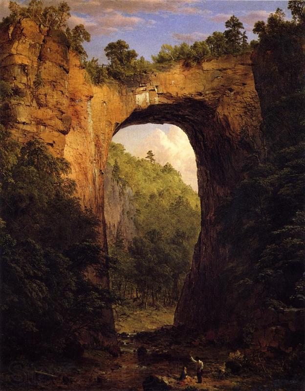 Frederic Edwin Church Natural Bridge Virginia Spain oil painting art